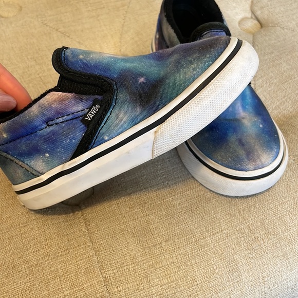 Vans Kids Galaxy Sneakers - Blue and Purple - Picture 2 of 5